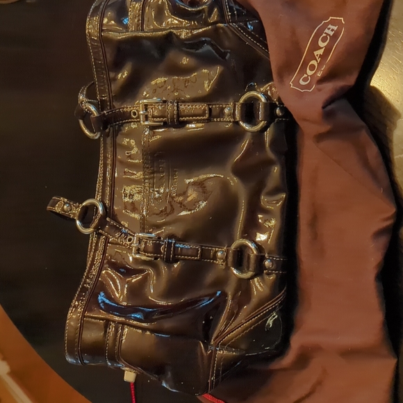 Coach Patent leather handbag - Picture 1 of 7